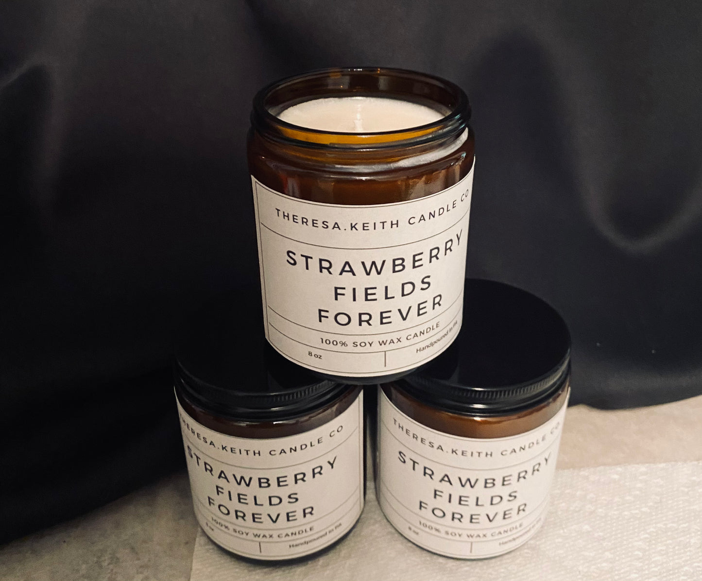 Strawberry Fields Forever Candle