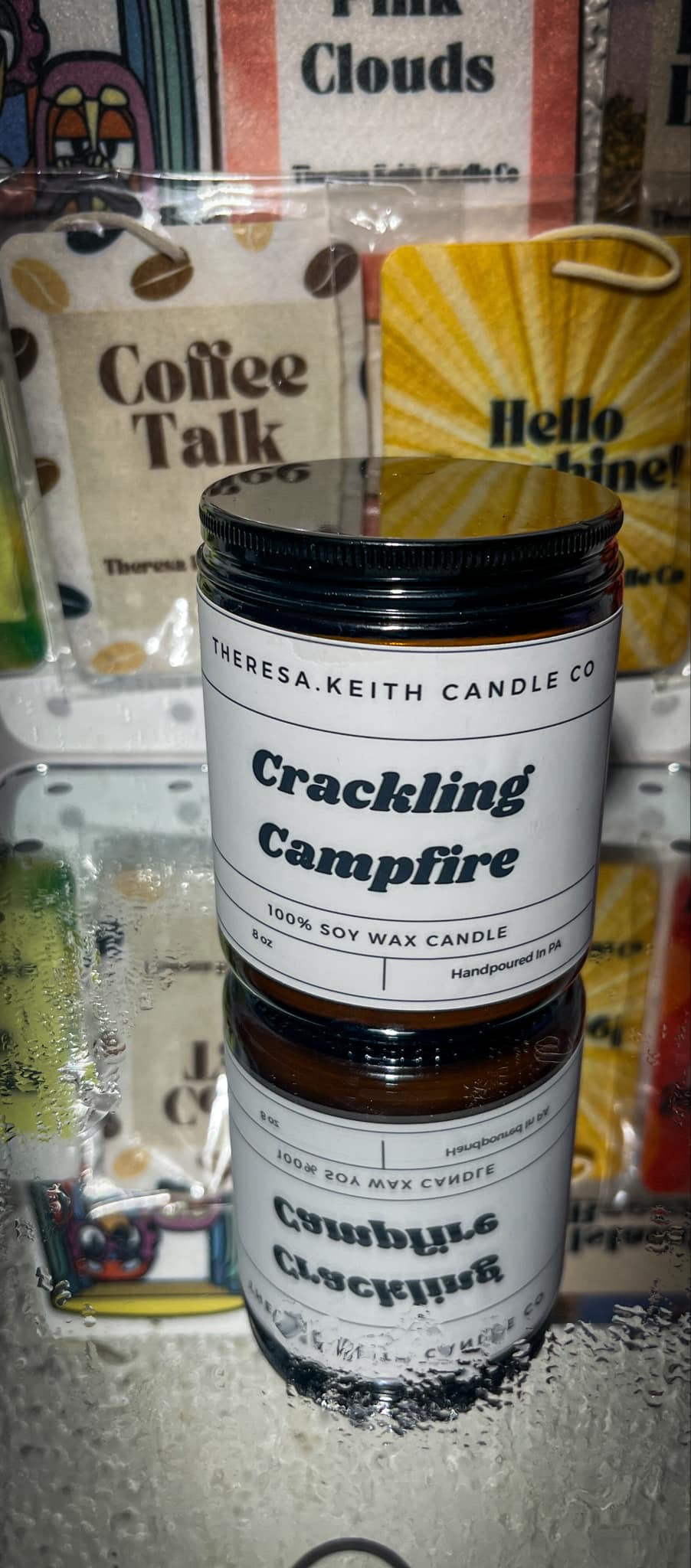 Crackling Campfire Candle