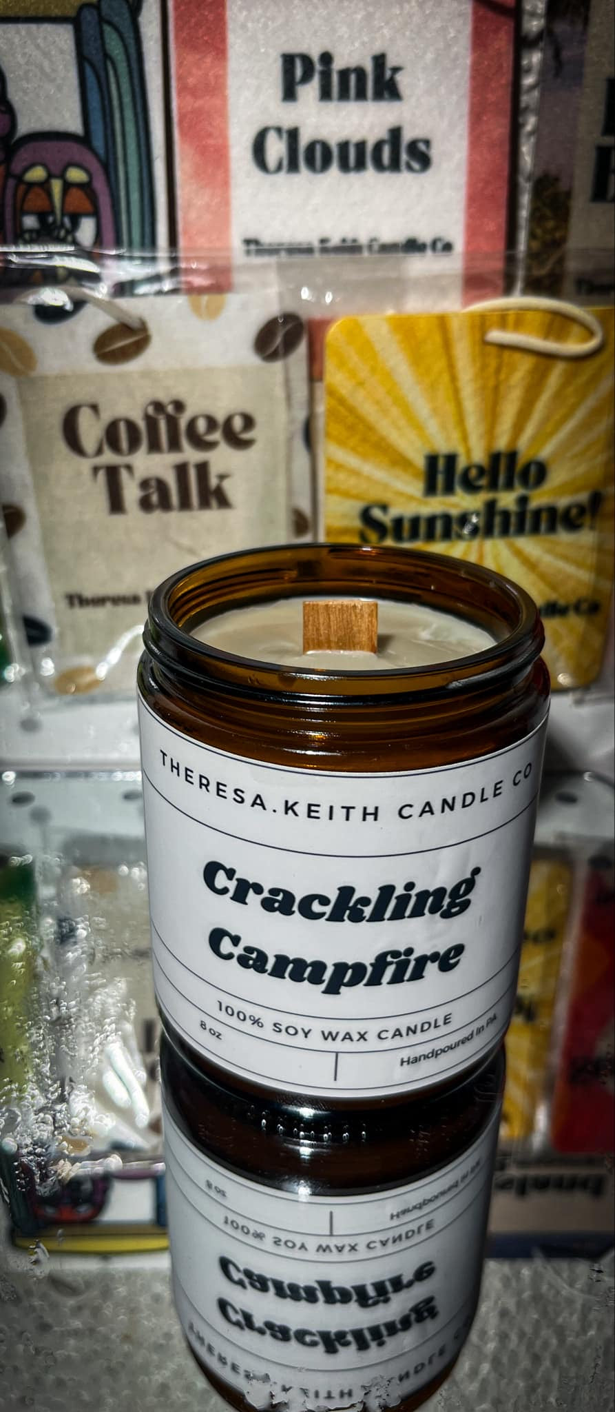 Crackling Campfire Candle