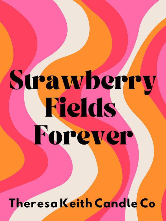 Strawberry Fields Forever Candle